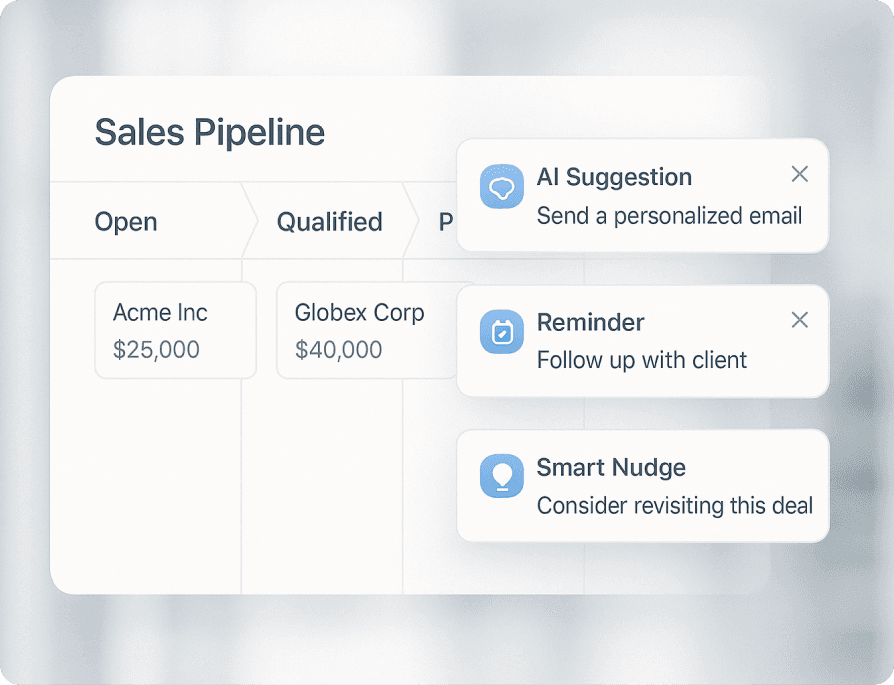 Humbot AI configuration interface